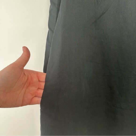 Maeve Anthropology Linen Blend Dress Size Medium Black Classic Date Night - Picture 5 of 10